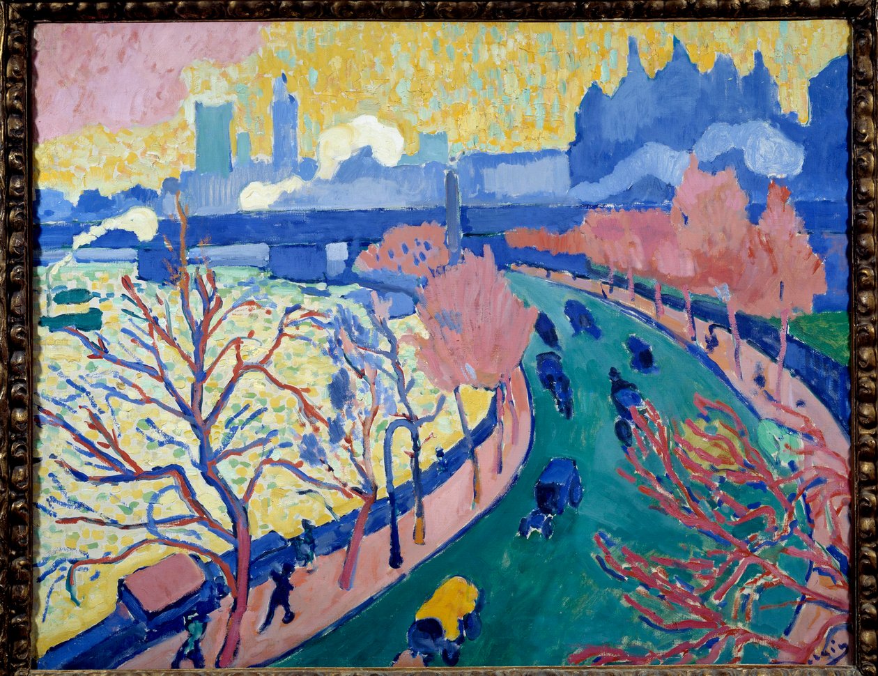 Puente de Charing Cross, Londres de Andre Derain