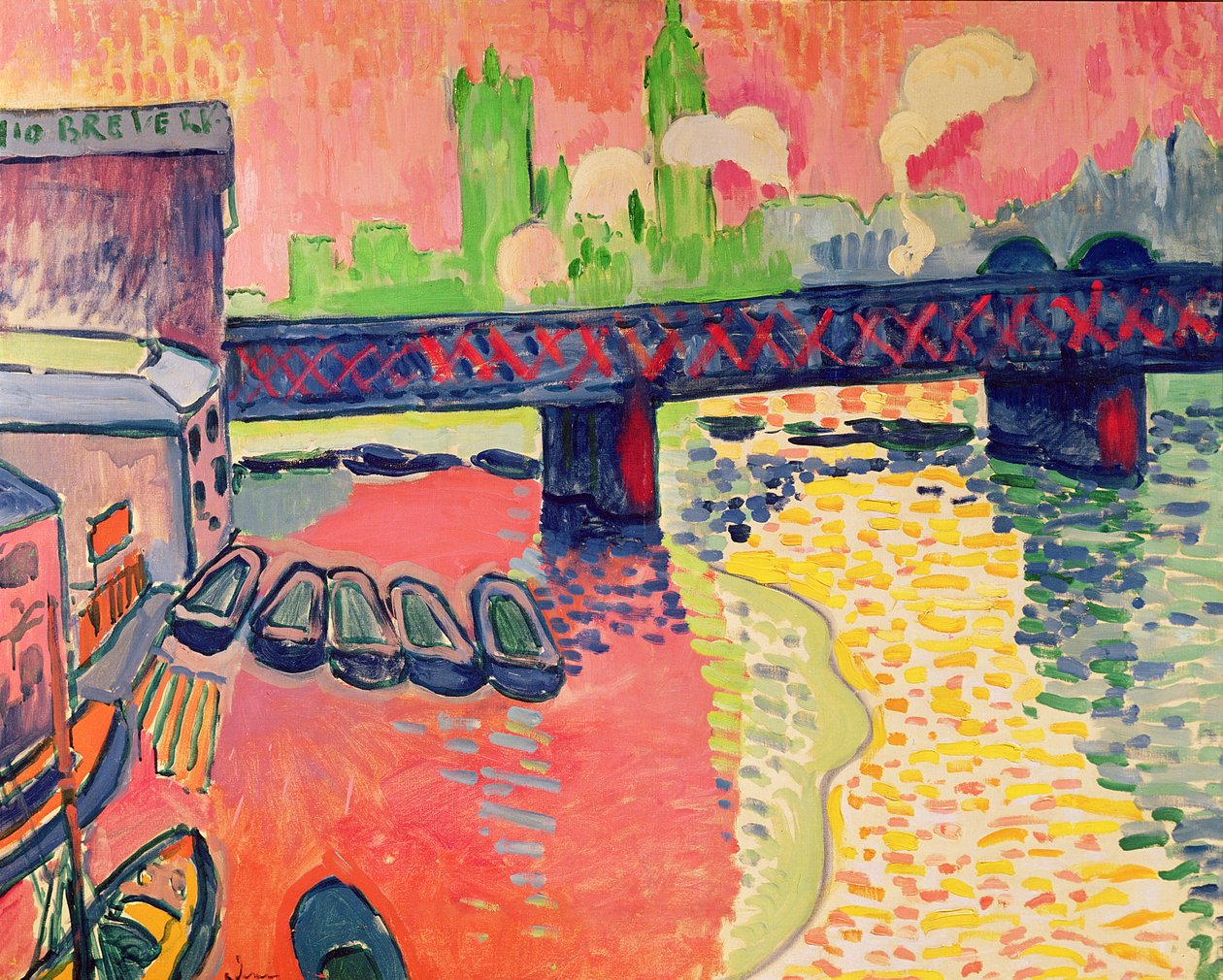 Puente de Charing Cross, Londres de Andre Derain
