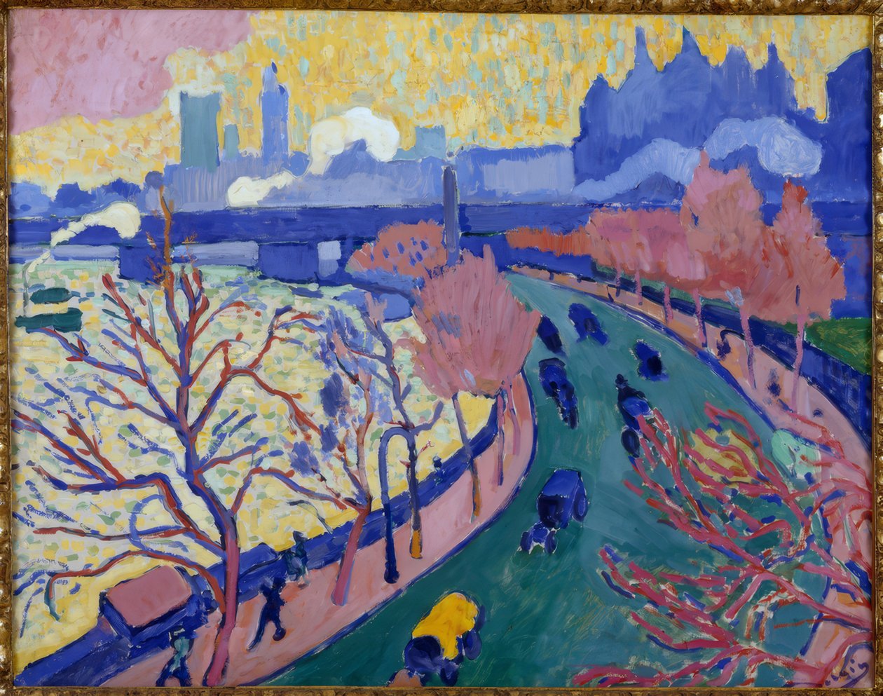 Puente de Charing Cross en Londres de Andre Derain
