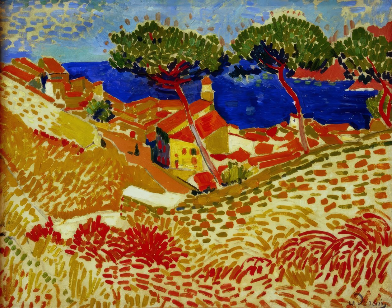 Collioure, el pueblo junto al mar de Andre Derain