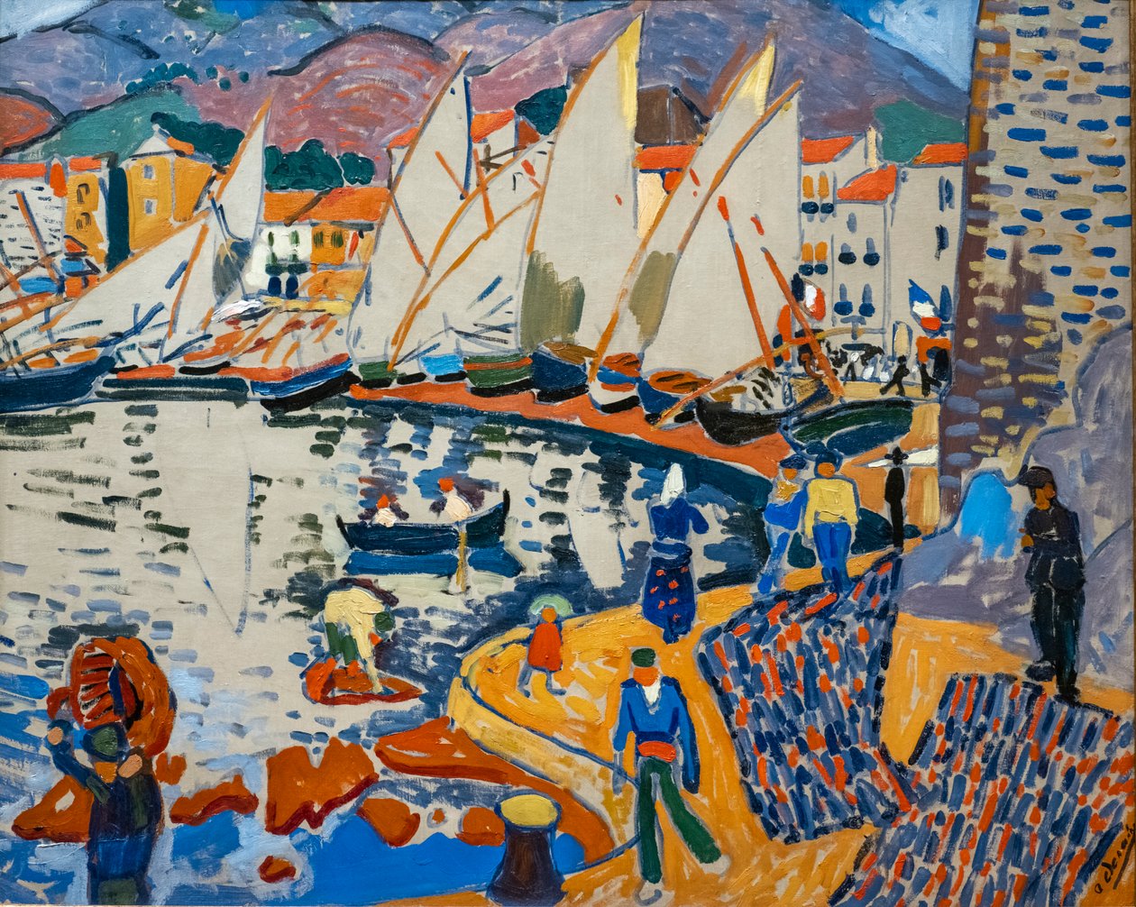 Secar las velas de Andre Derain