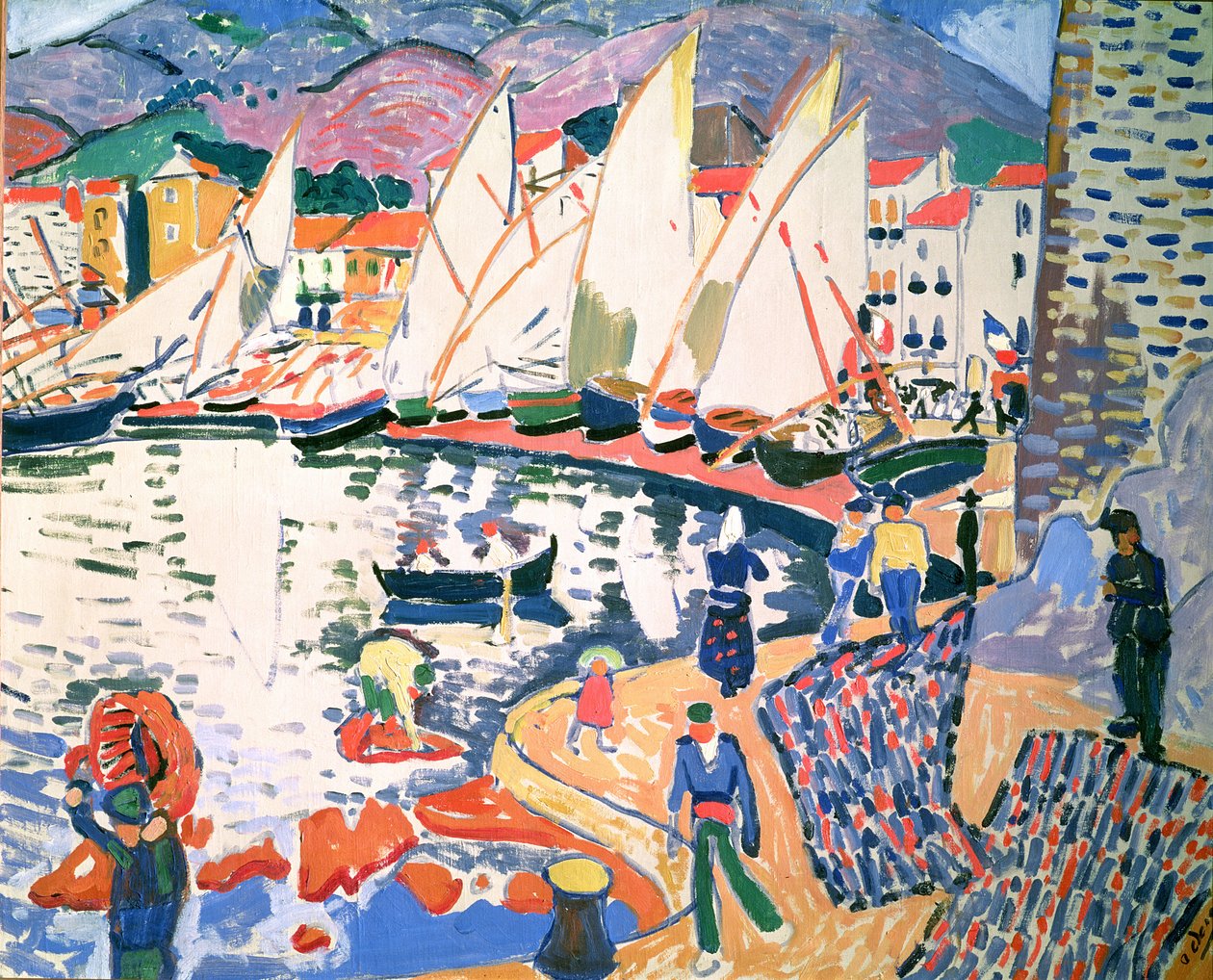 Secar las velas de Andre Derain