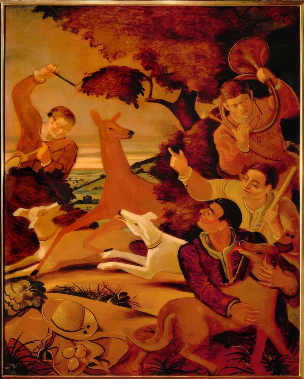 Caza de ciervos de Andre Derain