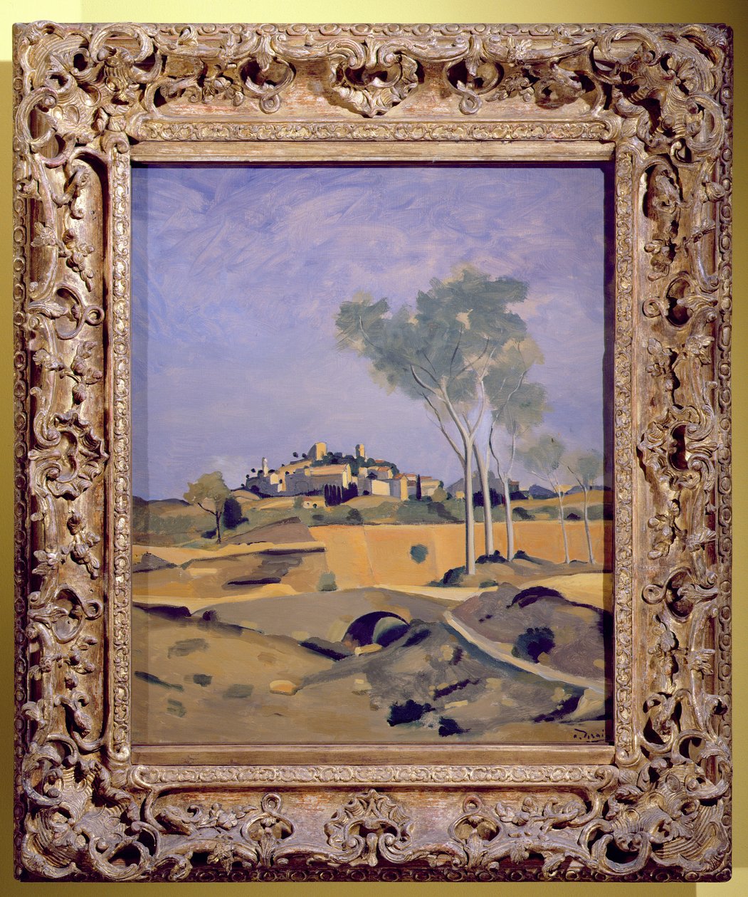 Paisaje en Midi, c.1932 (óleo sobre lienzo) de Andre Derain