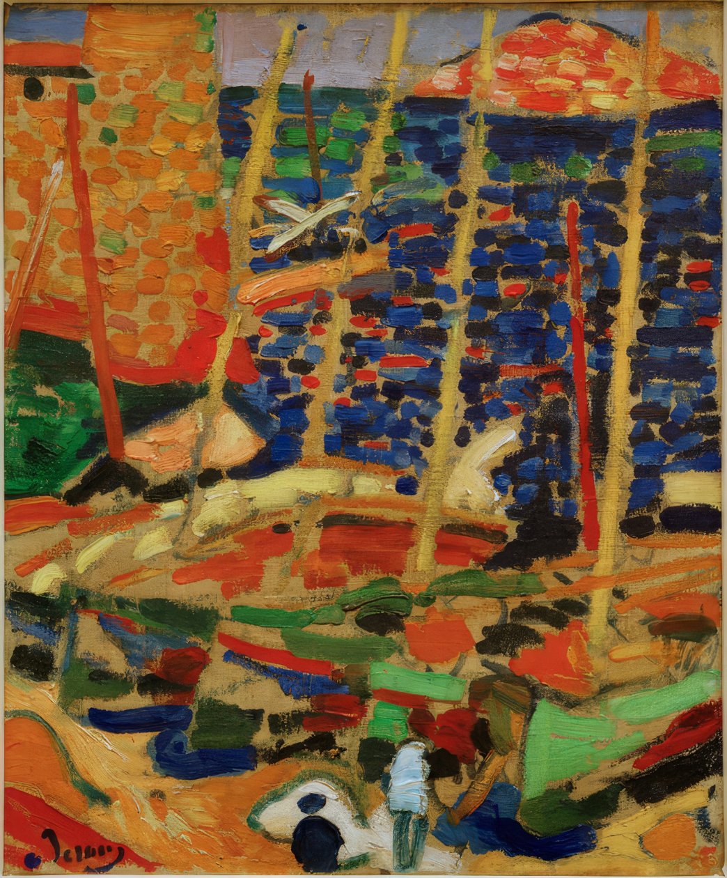El puerto de Collioure de Andre Derain