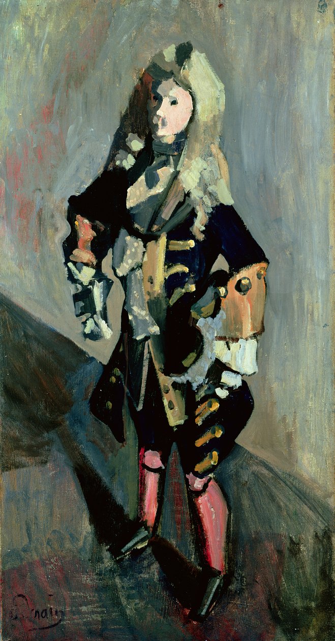 Traje de Luis XIV (1638-1715), c.1903 (óleo sobre lienzo) de Andre Derain