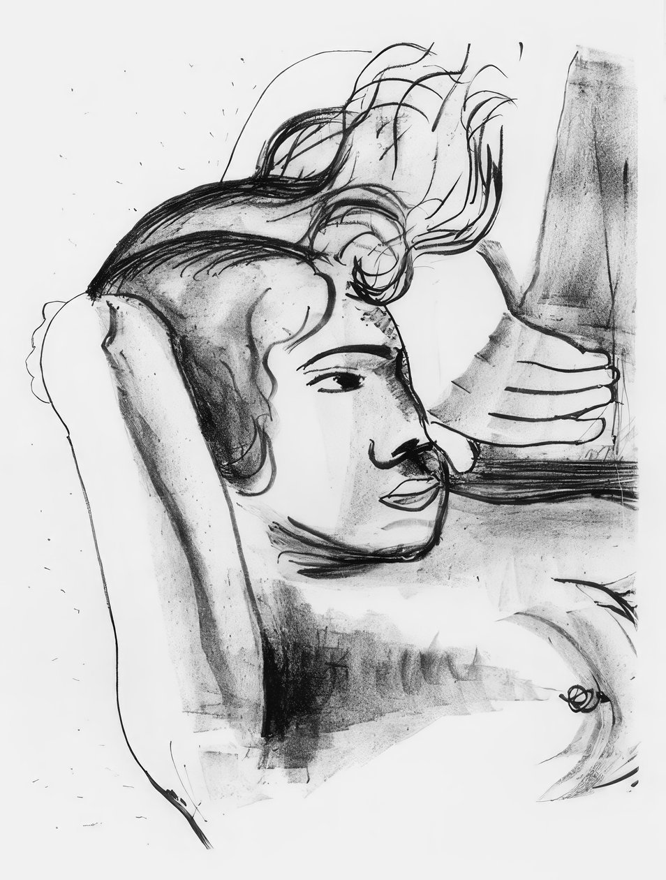 Cabeza de niña de Andre Derain