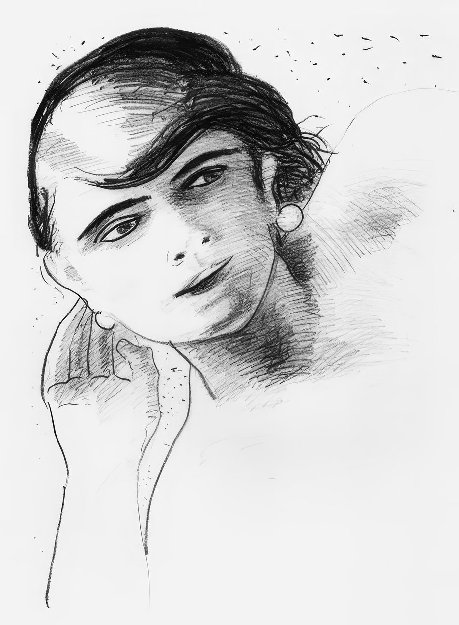 Cabeza de niña de Andre Derain