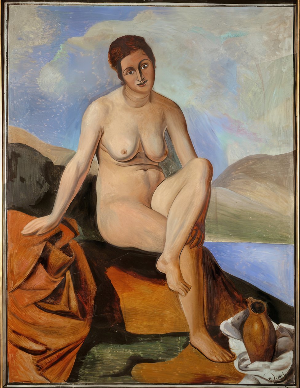 Desnudo con jarra de Andre Derain