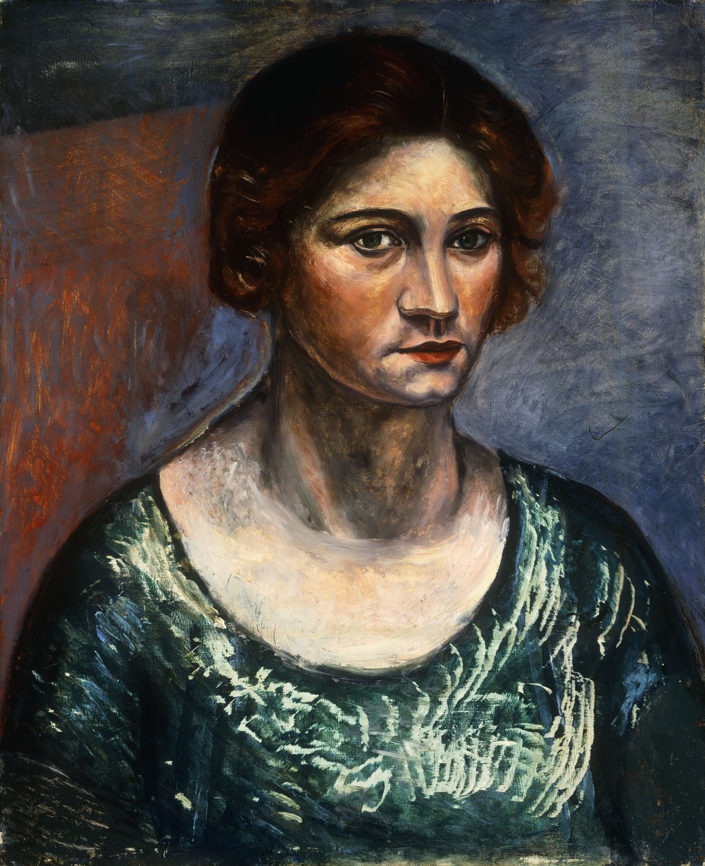 Retrato de mujer; Portrait de Femme de Andre Derain