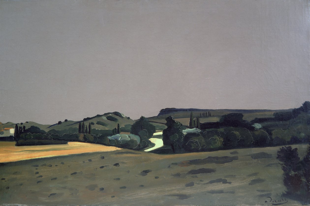 Paisaje provenzal de Andre Derain