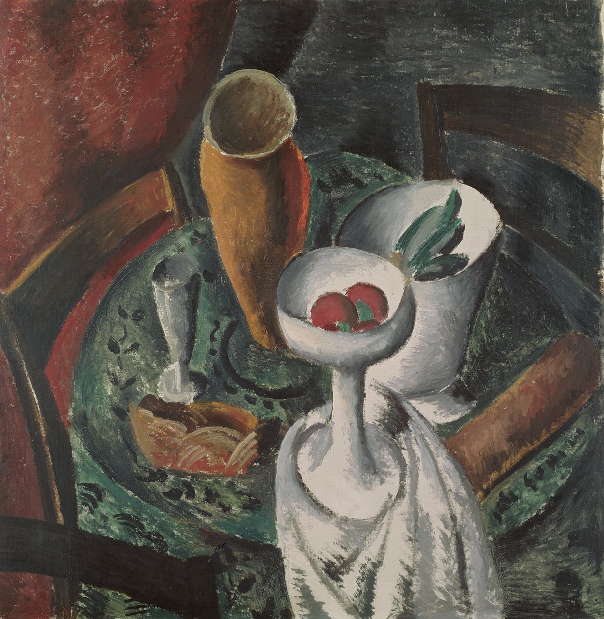 Mesa y sillas de Andre Derain