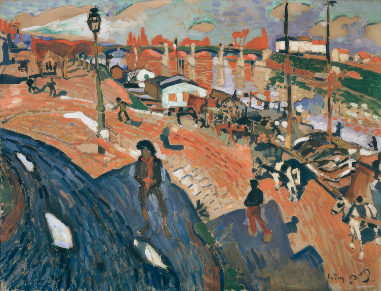 El puente de Le Pecq de Andre Derain