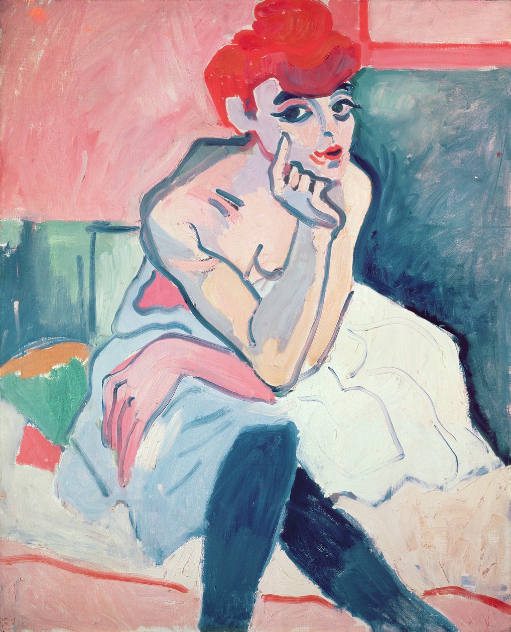 La bailarina, c.1910 (óleo sobre lienzo) de Andre Derain