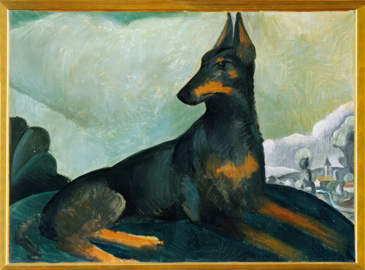 El perro del artista de Andre Derain