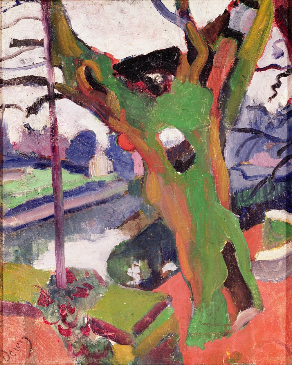 El viejo árbol de Andre Derain
