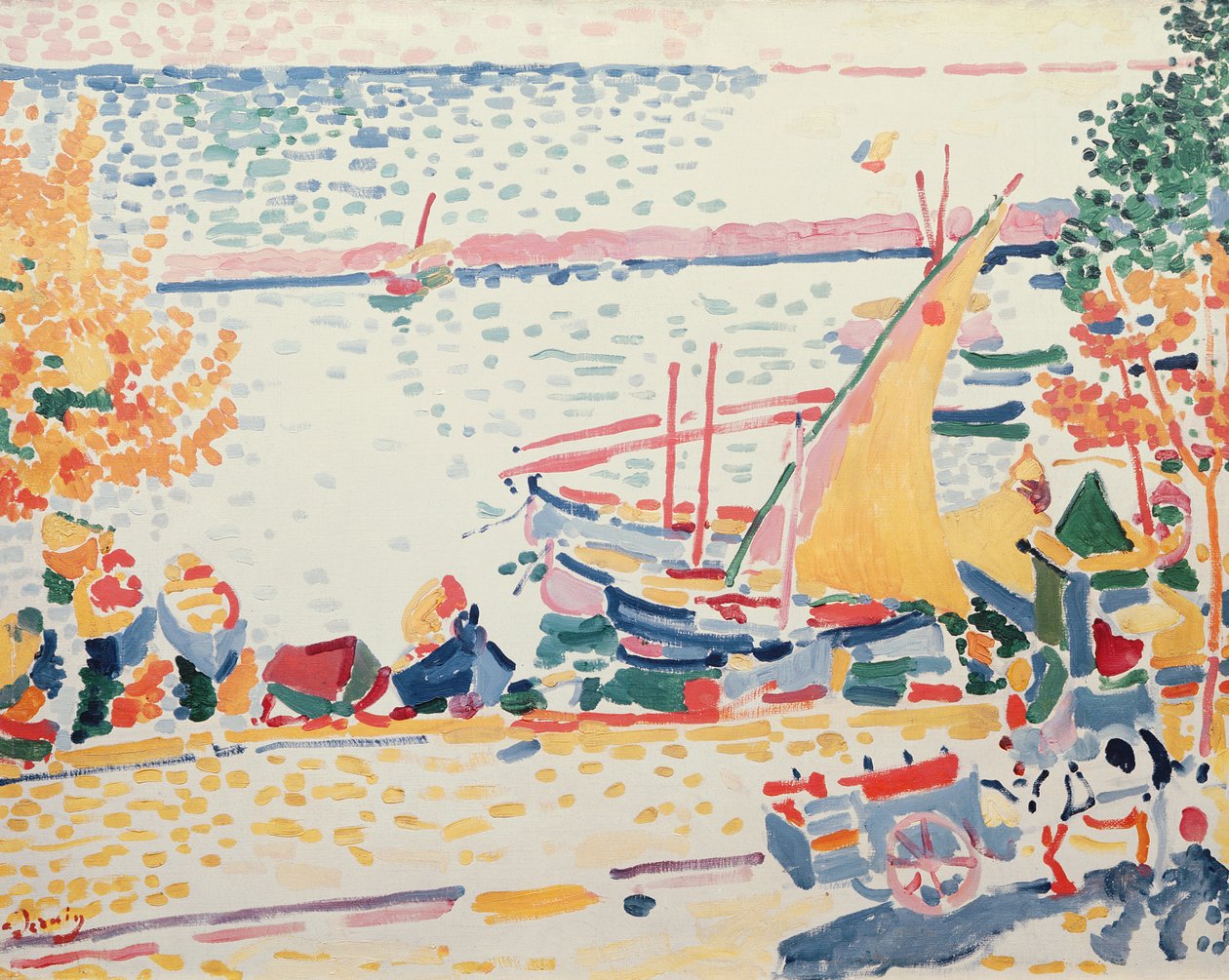 Puerto de Collioure de Andre Derain