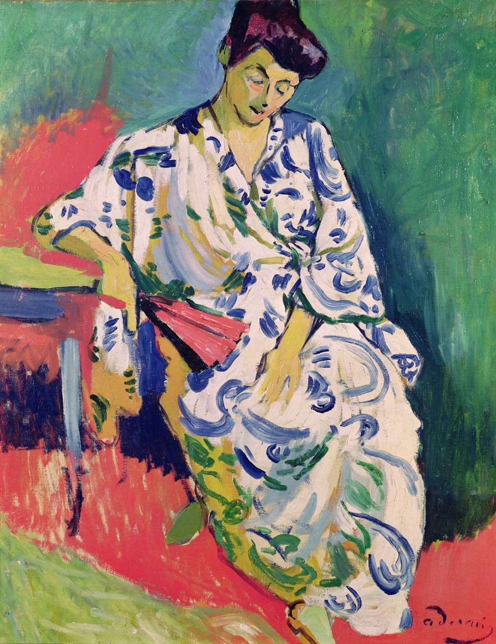 La mujer del chal de Andre Derain