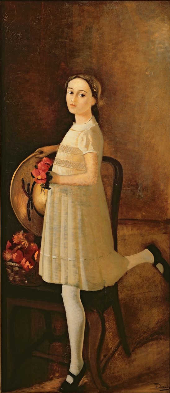 La sobrina del pintor, c.1931 (óleo sobre lienzo) (véase también 287564) de Andre Derain