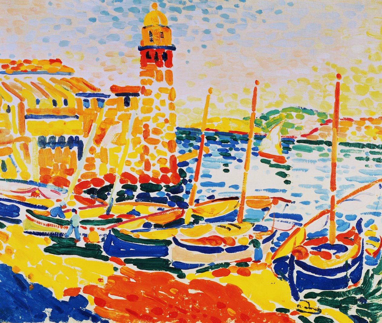 El puerto de Collioure de Andre Derain