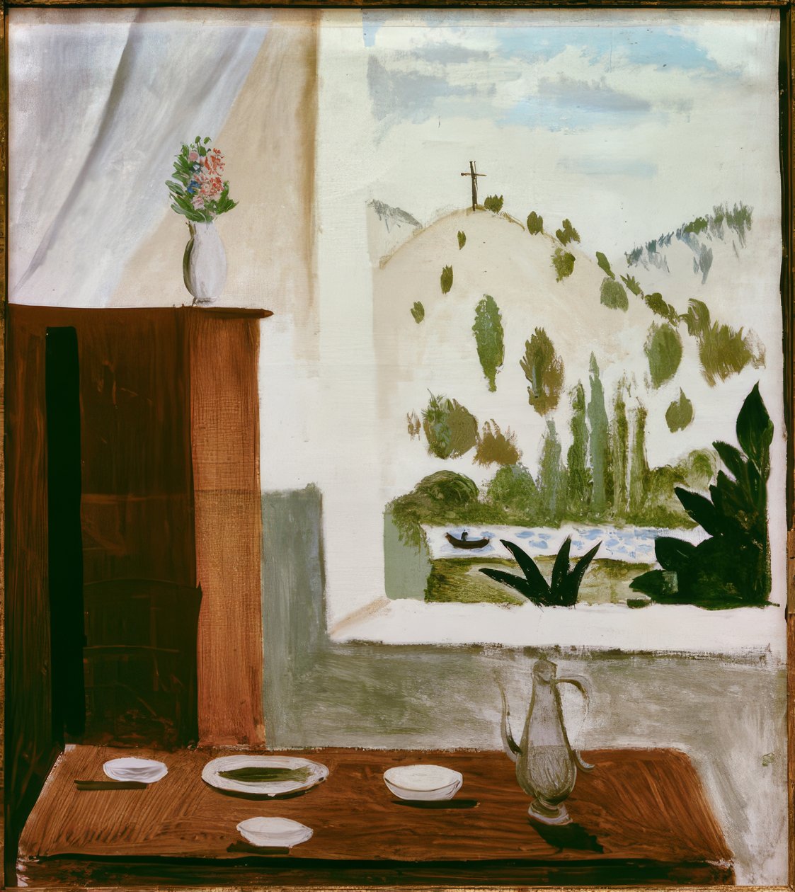 Vista desde la ventana de Andre Derain
