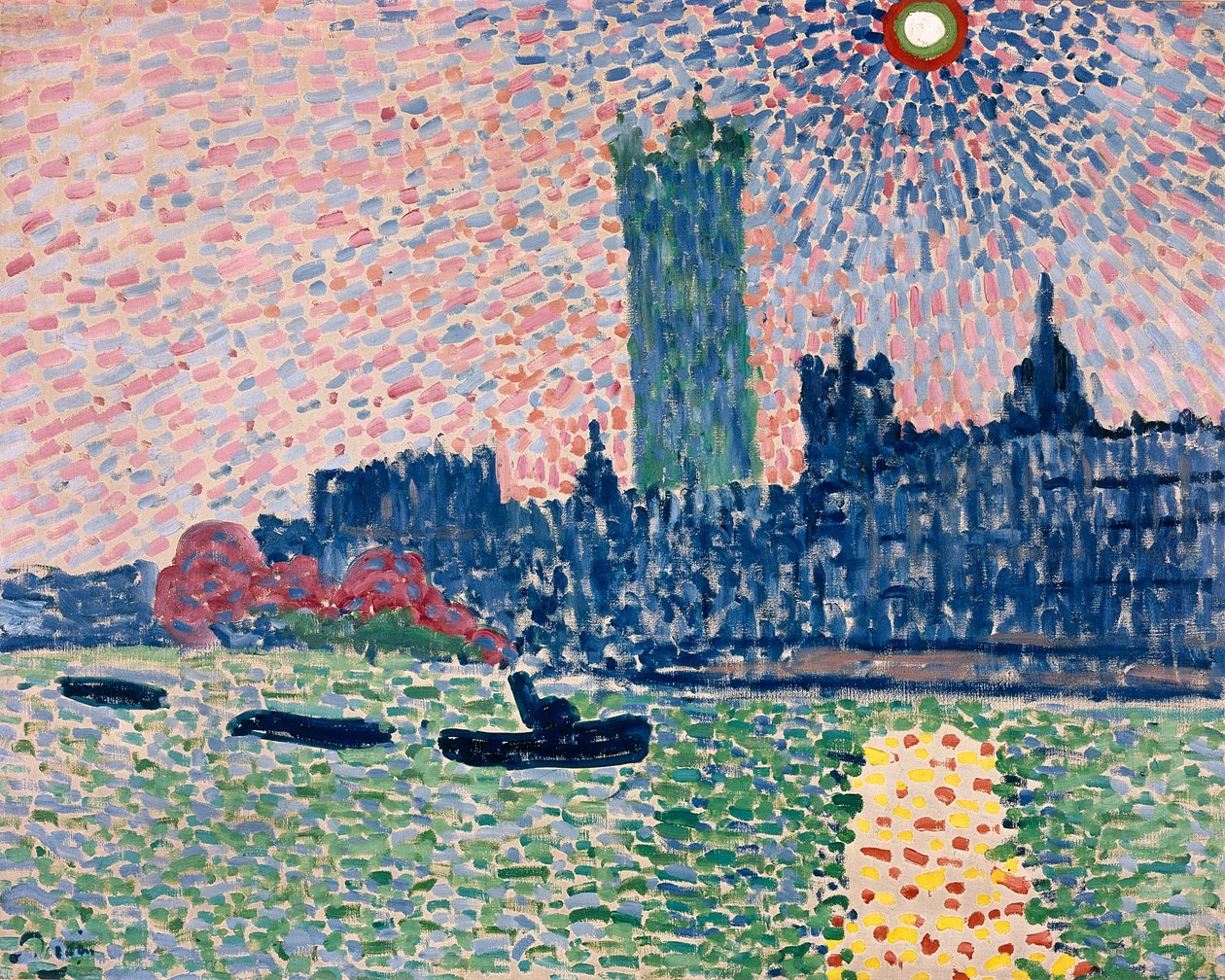 Westminster desde South Bank, Londres de Andre Derain