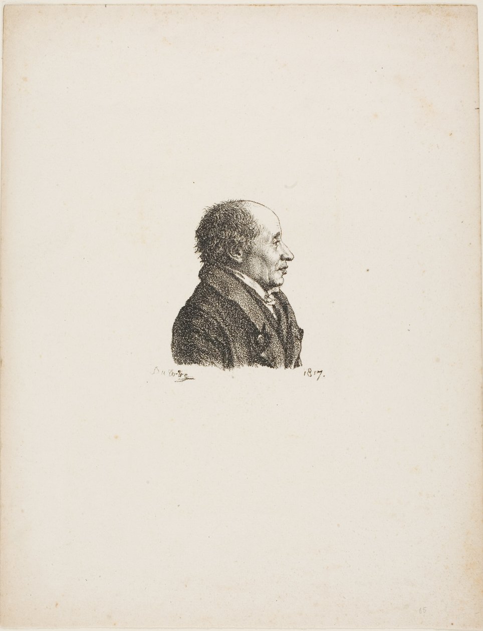 Retrato de un hombre de Andre Dutertre