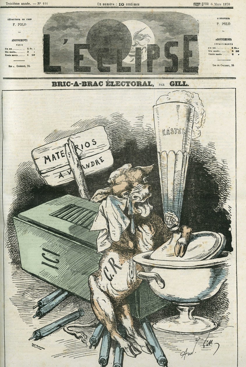 Bric a brac electoral. Portada en “L