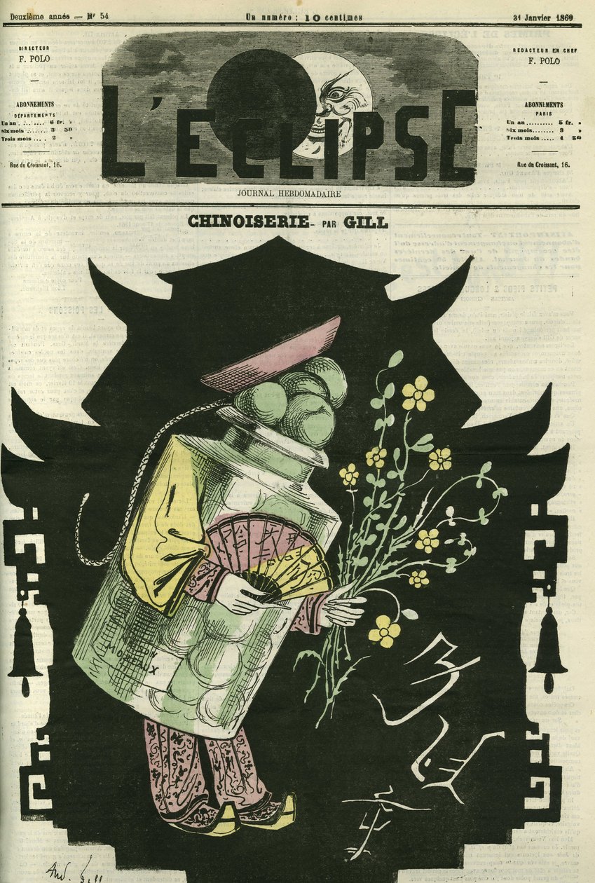 Chinoiserie. Portada en “L