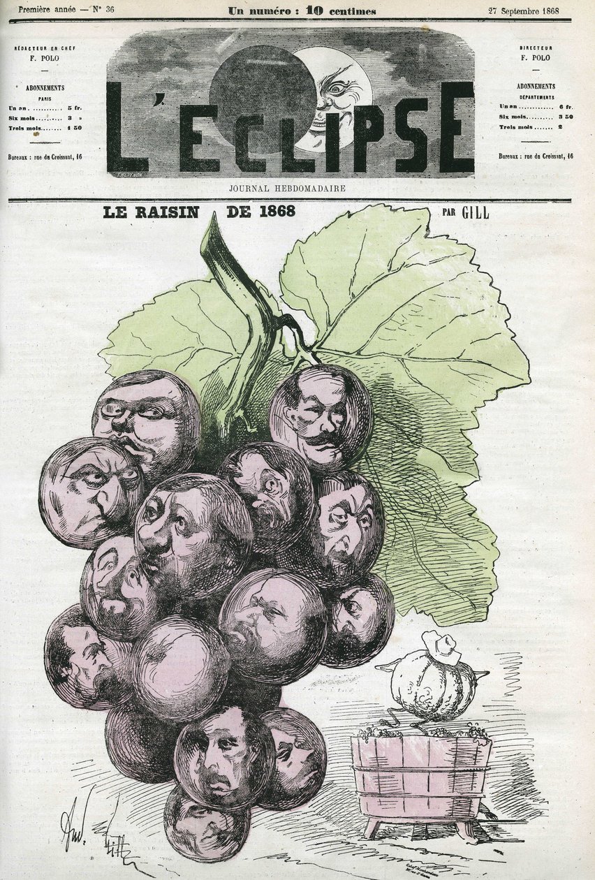La Cosecha de 1868, evocación de una cosecha excepcional. Portada en 