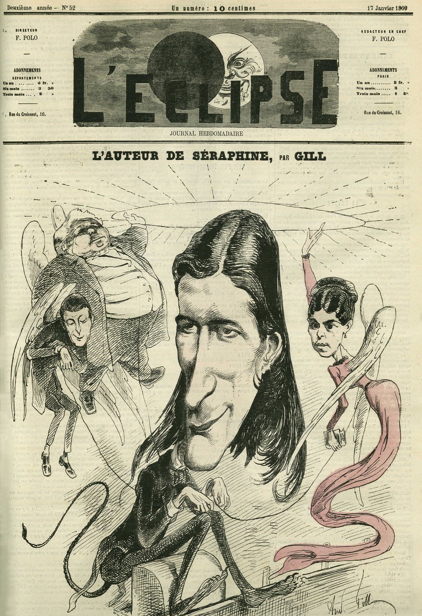 Victorien Sardou (1831-1908), dramaturgo francés. Portada en 
