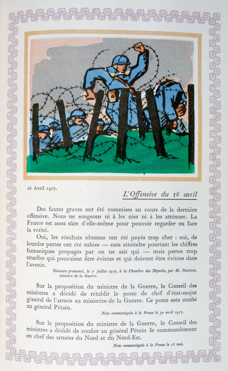 La 2ª Batalla del Aisne, 16 de abril de 1917 de Andre Helle