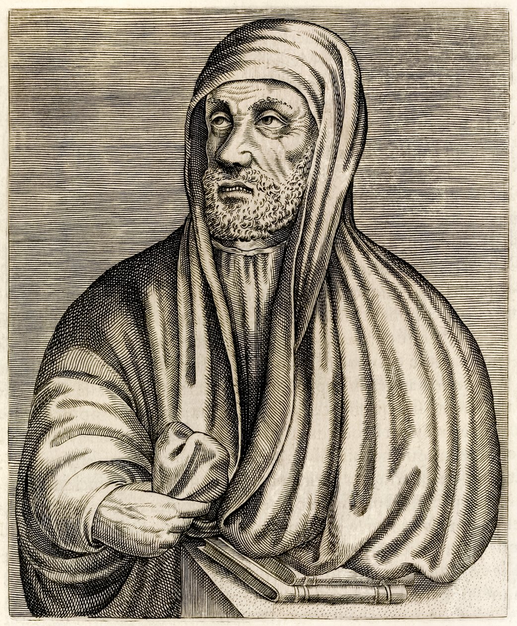Avicena o Ibn Sina: polímata persa, de True Portraits por André Thévet publicado en 1584 de Andre Thevet