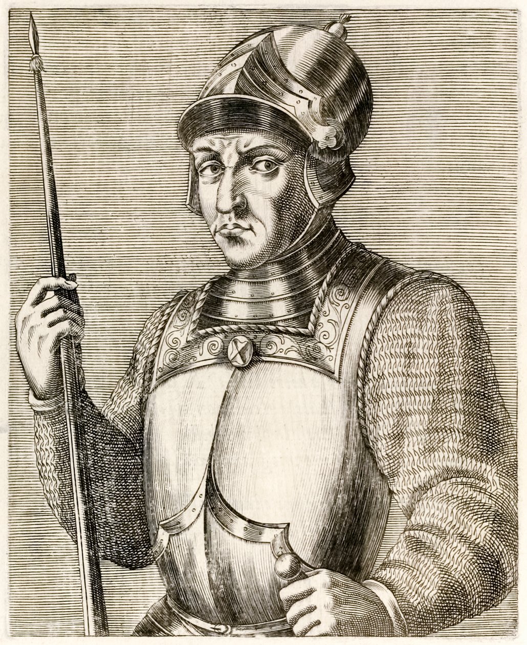 Guillermo el Conquistador, primer rey normando de Inglaterra, de True Portraits por André Thévet publicado en 1584 de Andre Thevet