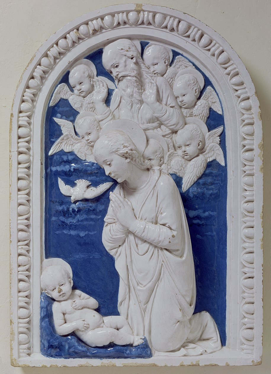 La Madonna y el Niño de Andrea Della Robbia