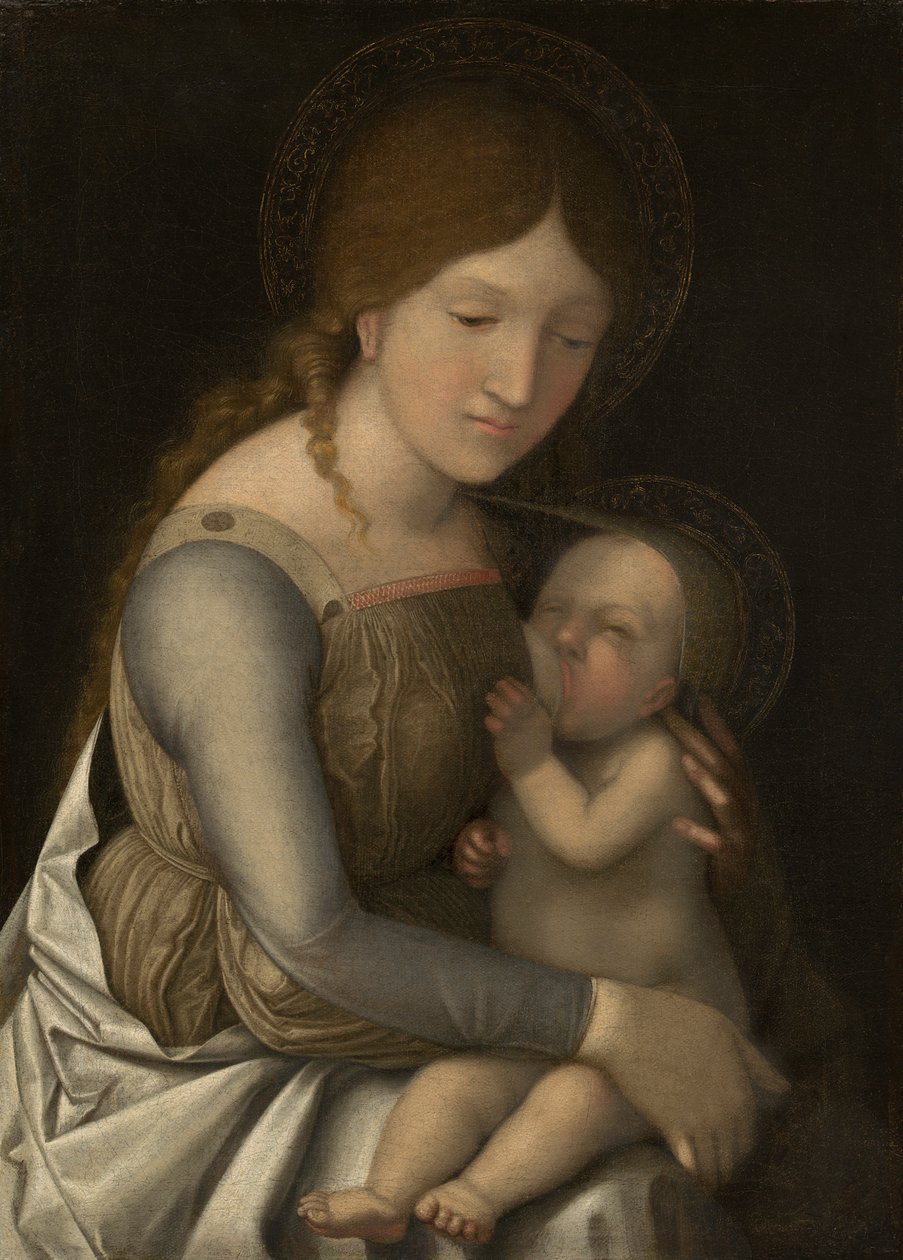 Madonna y el Niño, c.1505-1510 de Andrea Mantegna