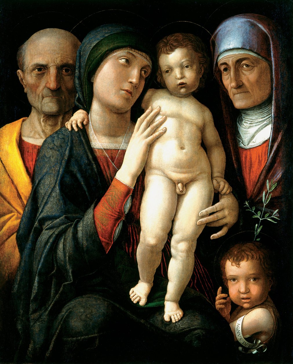 La Sagrada Familia de Andrea Mantegna