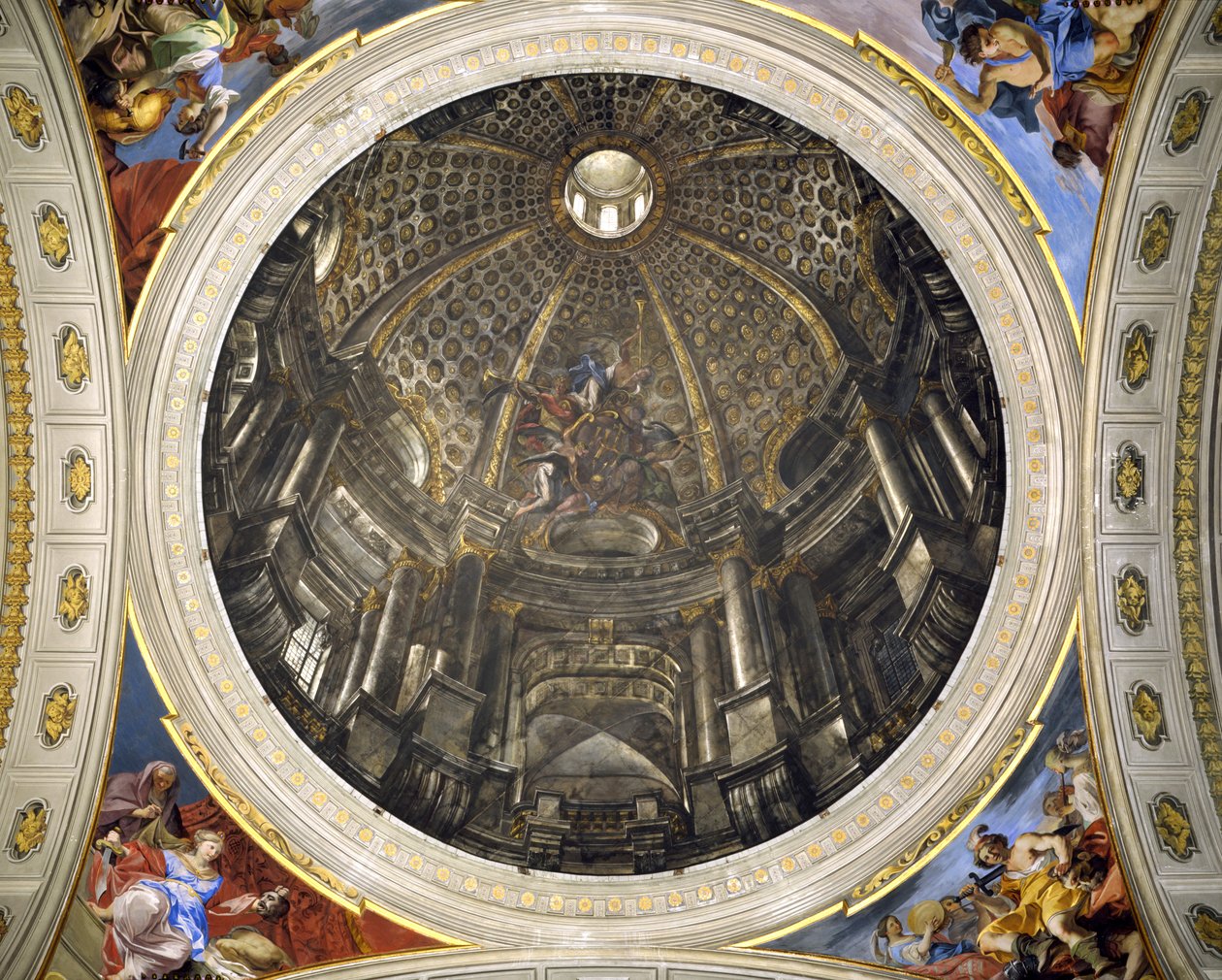 Cúpula de la Iglesia de San Ignacio, 1685 | Andrea Pozzo