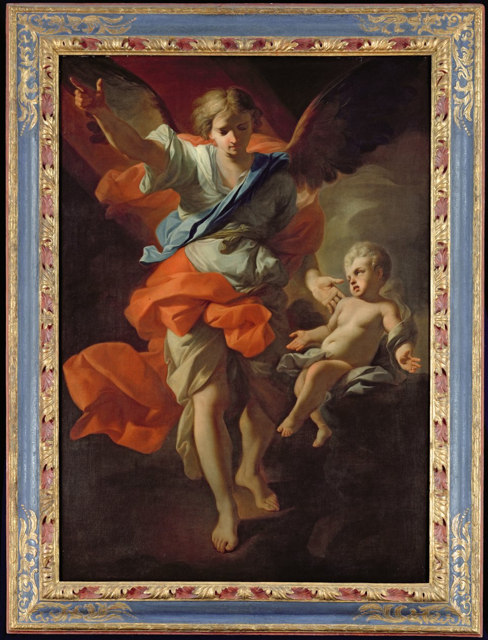 Ángel de la guarda, c.1685-94 de Andrea Pozzo