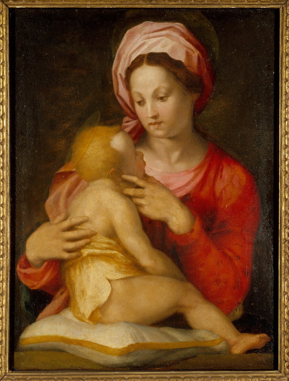 Madonna y niño de Andrea del Sarto