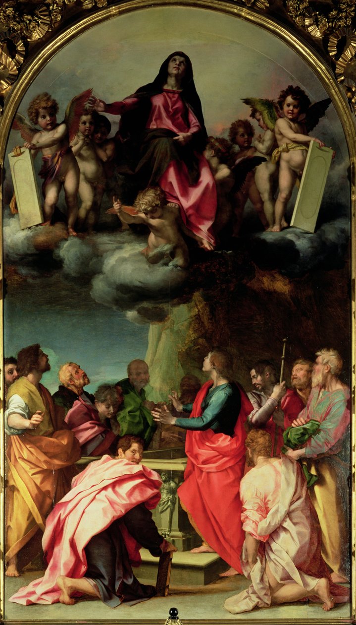 Asunción de la Virgen de Panciatichi de Andrea del Sarto