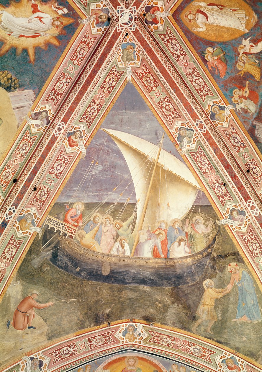 El barco de San Pedro, c.1366-1368 de Andrea di Bonaiuto