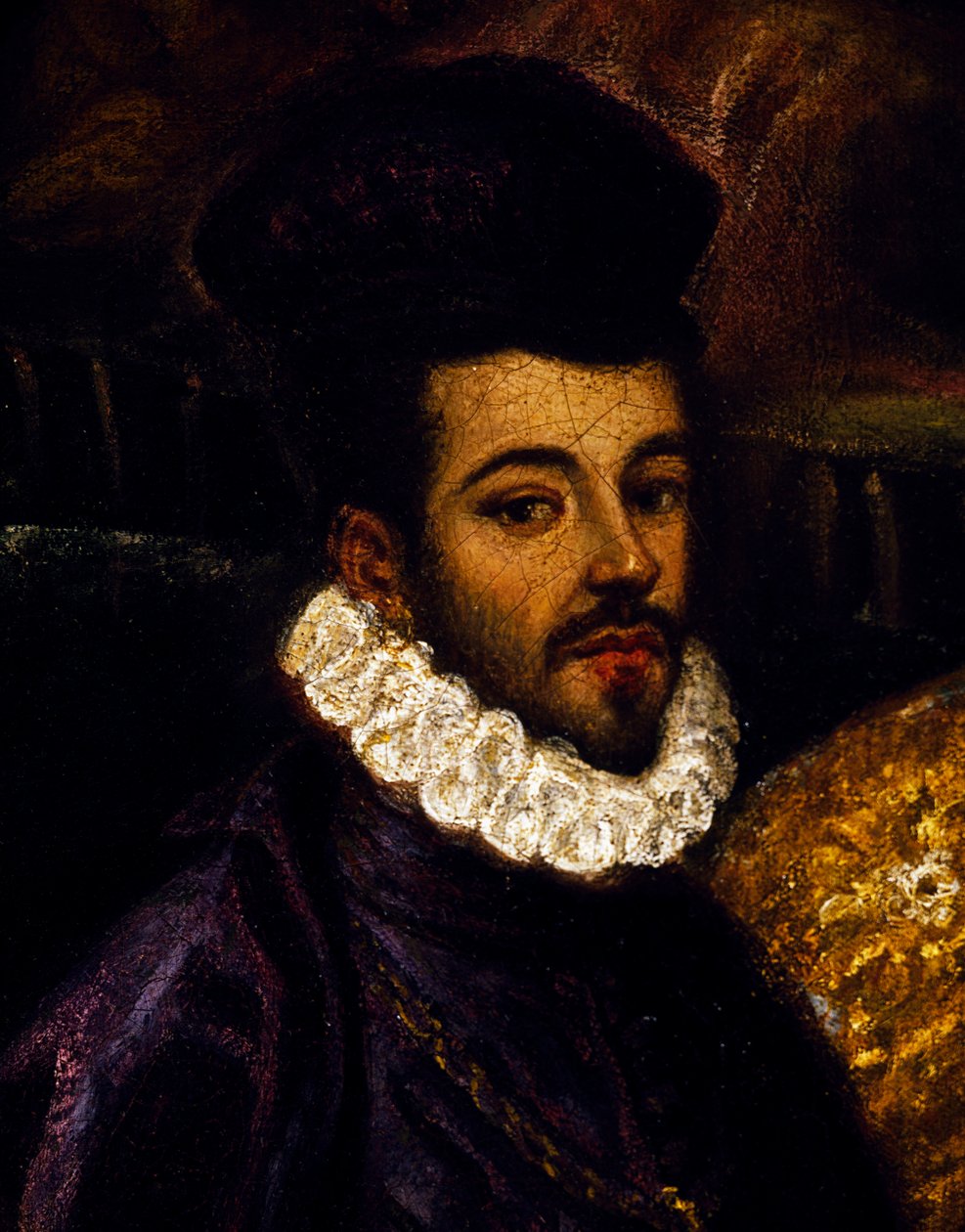 Retrato de Enrique III de Francia, rey de Polonia (pintura) de Andrea (1539 1614) Vicentino