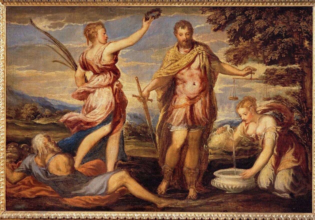 Escipión el Africano Hacia 1555/60 de Andrea (fl.1527/30-63) Schiavone