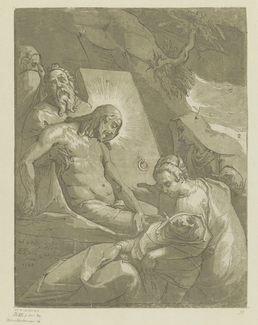 Entierro de Cristo de Andrea Andreani