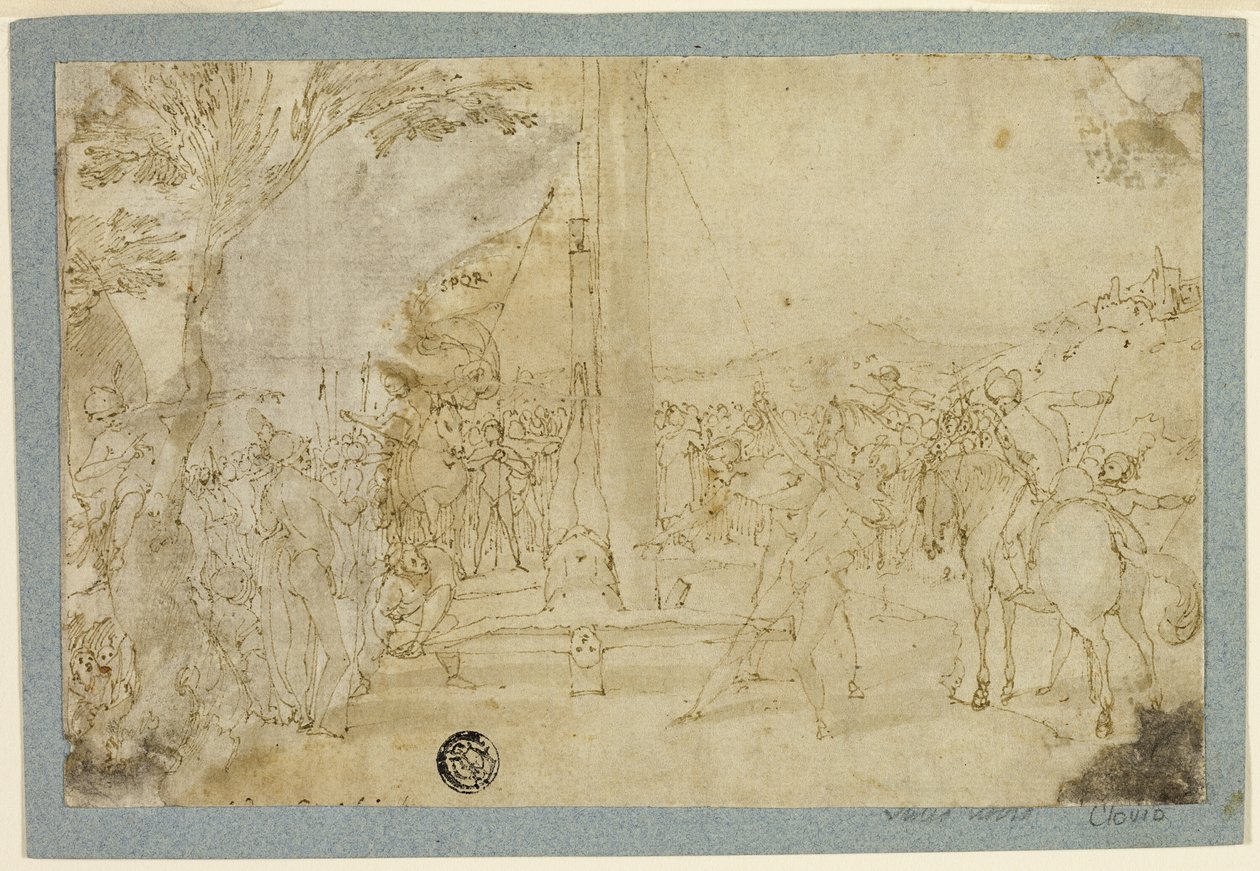 Martirio de San Pedro de Andrea Boscoli