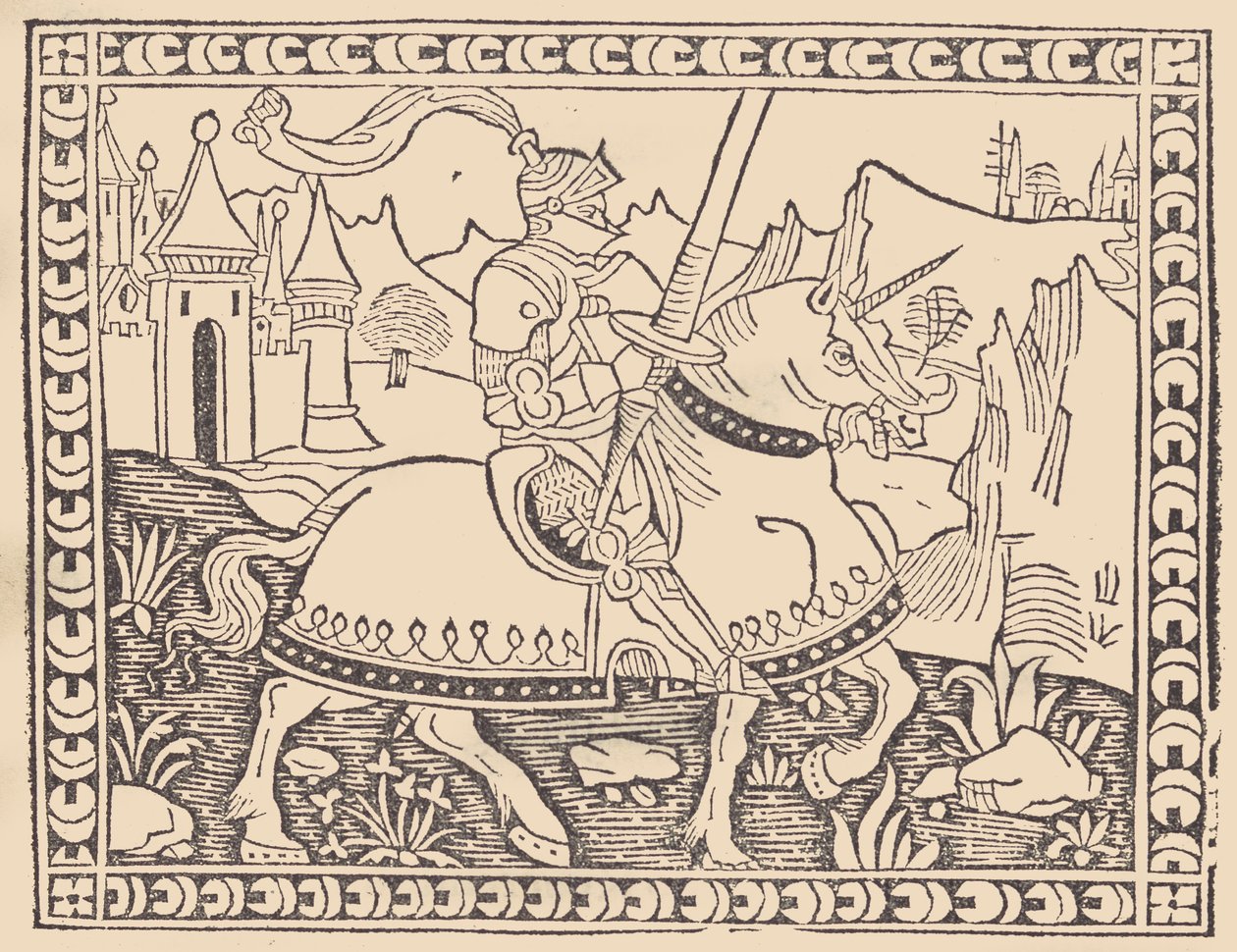 La Giostra de Giuliano de Medici, ca. 1495-1500 de Andrea Ghirlandi
