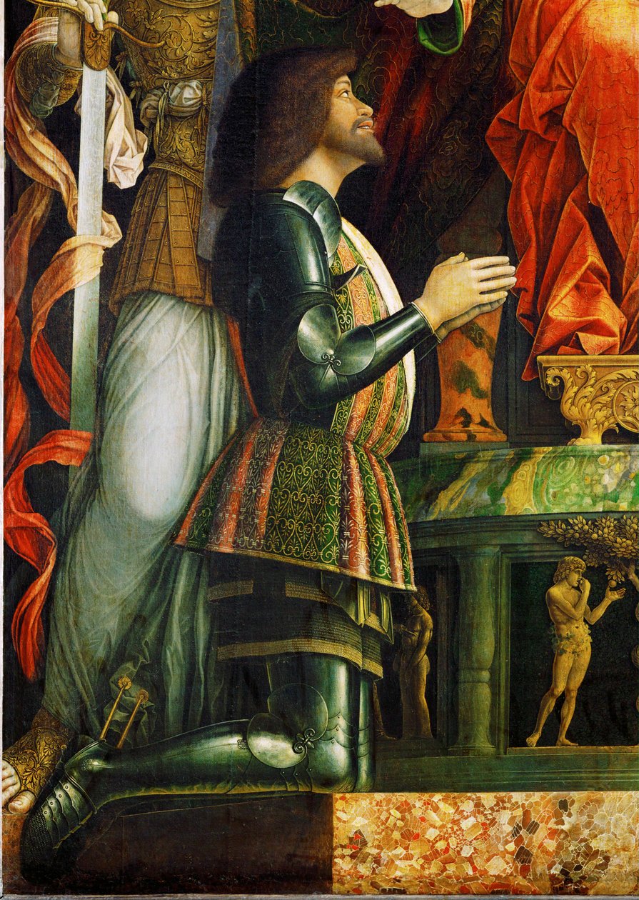 Donante Gianfrancesco Gonzaga ... de Andrea Mantegna