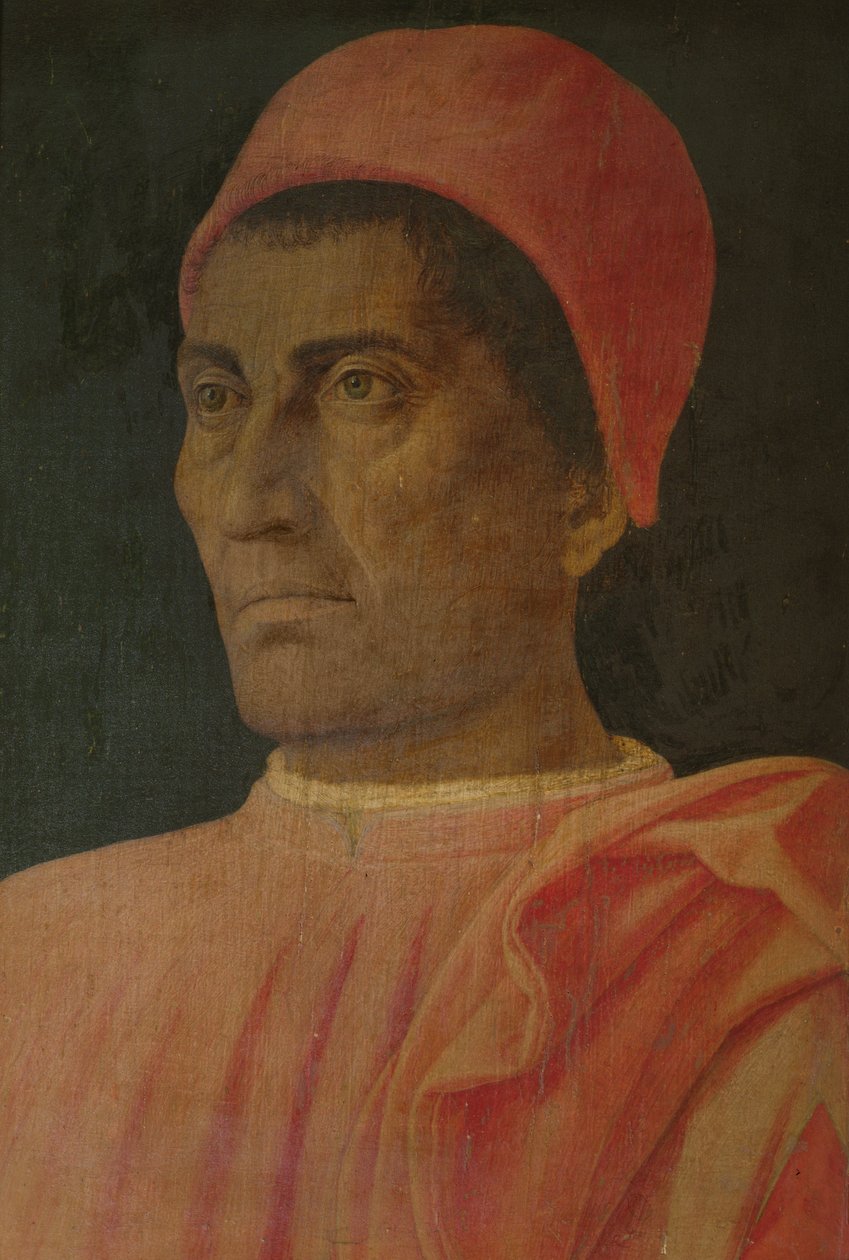 Retrato del Cardenal Carlo de Medici de Andrea Mantegna