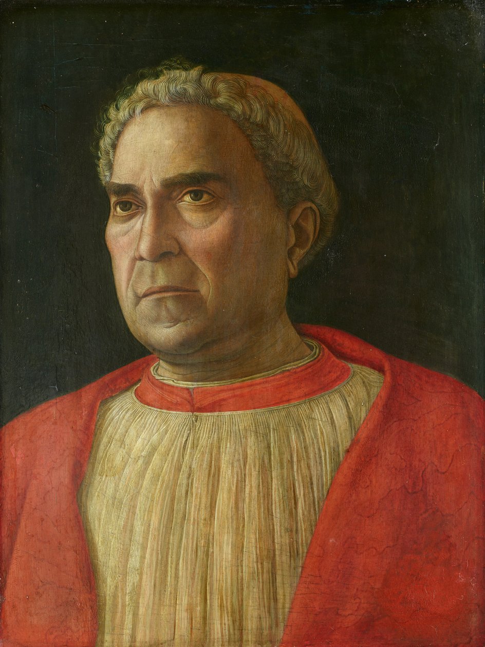 Retrato del cardenal Lodovico Trevisan de Andrea Mantegna